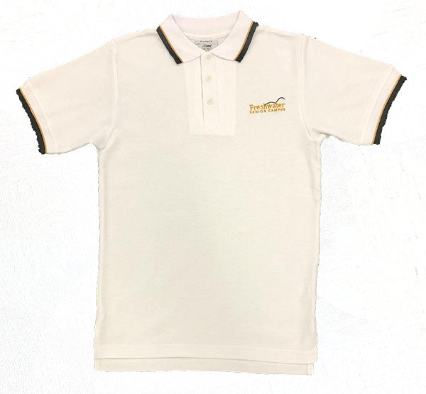 Boys White Polo